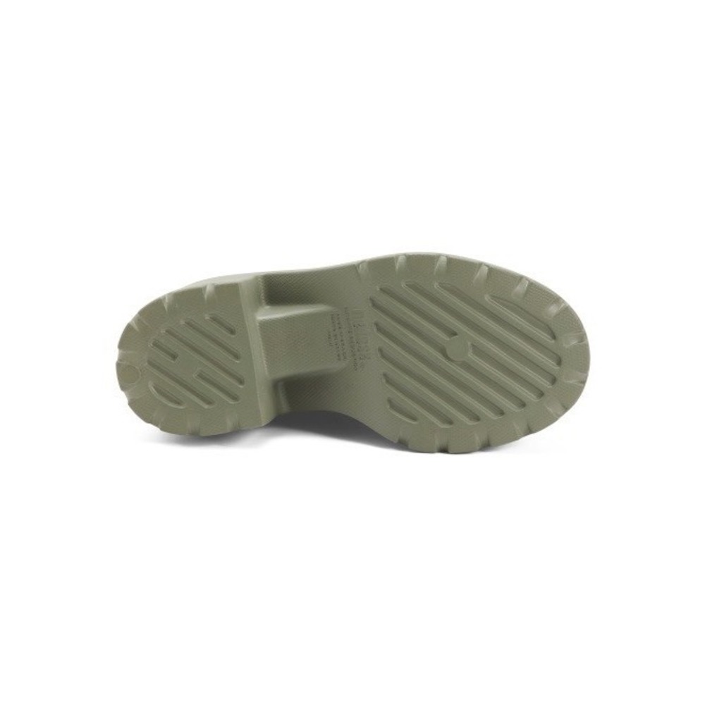 Melissa Made in Brazil Courtney Olive Green Boots Darling Rare Women's Sz 6 NIB! - Picture 3 of 3